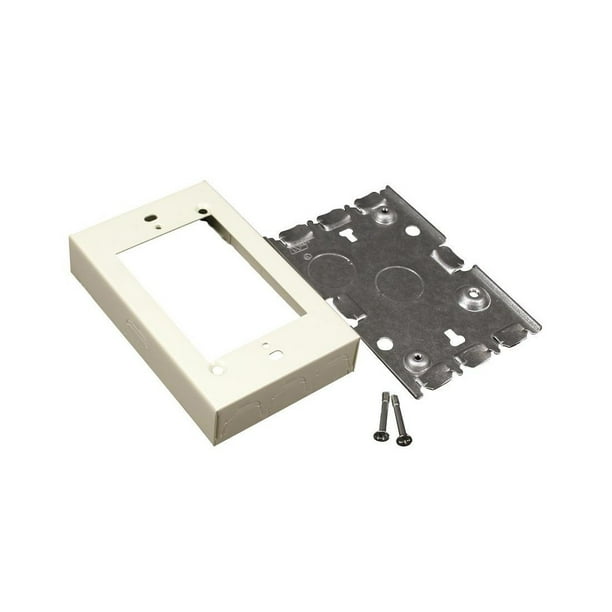 Wiremold V5741 Electrical Outlet Switch Box Steel Rectangular Single Gang NEW Wiremold V5741 Electrical Outlet Switch Box Steel Rectangular Single Gang NEW